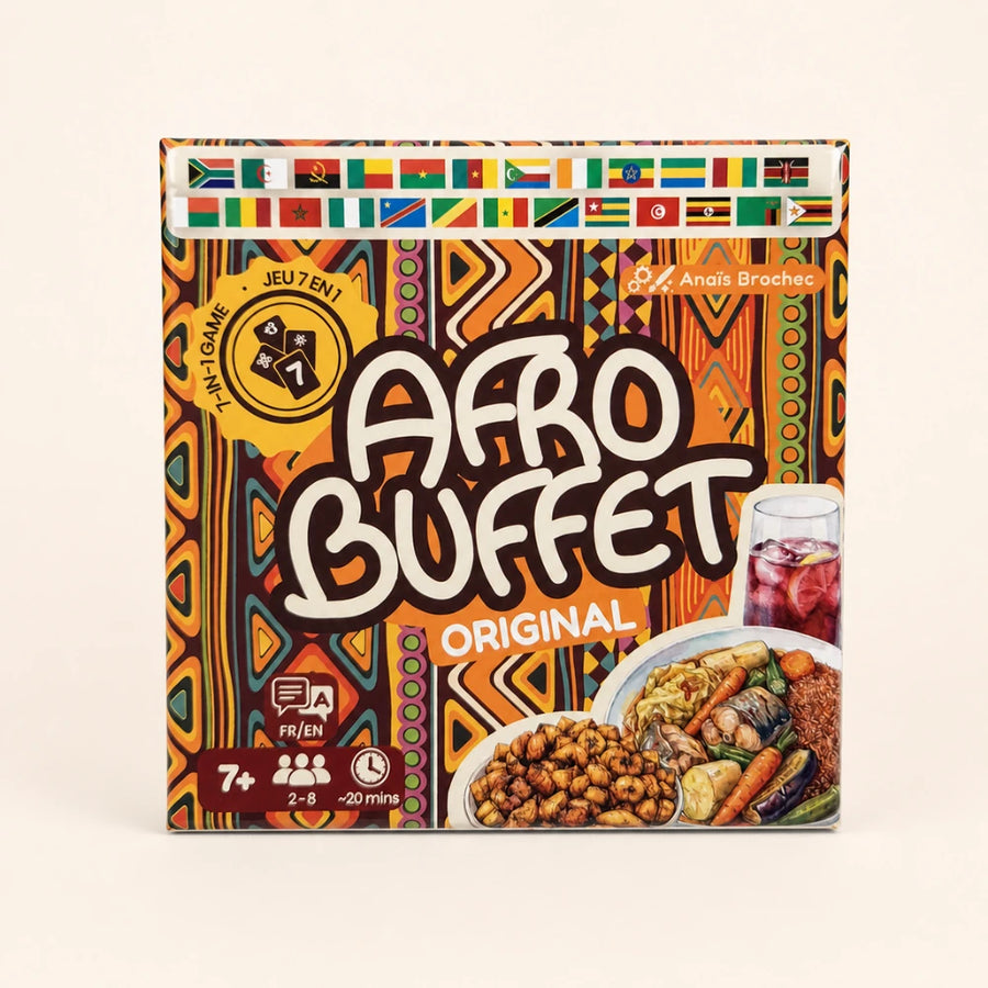 Afro Buffet : le jeu de cartes 7-en-1 sur la cuisine africaine
